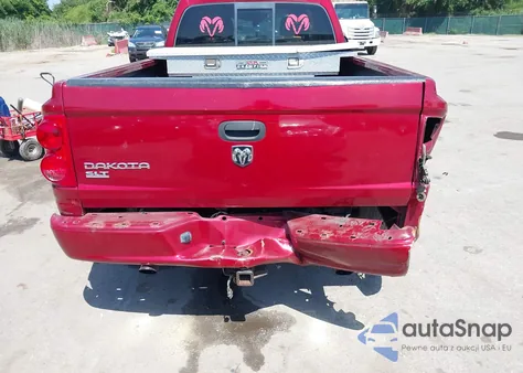 2007 Dodge Dakota Slt z USA, uszkodzony, nr VIN 1D7HE42K37S107655